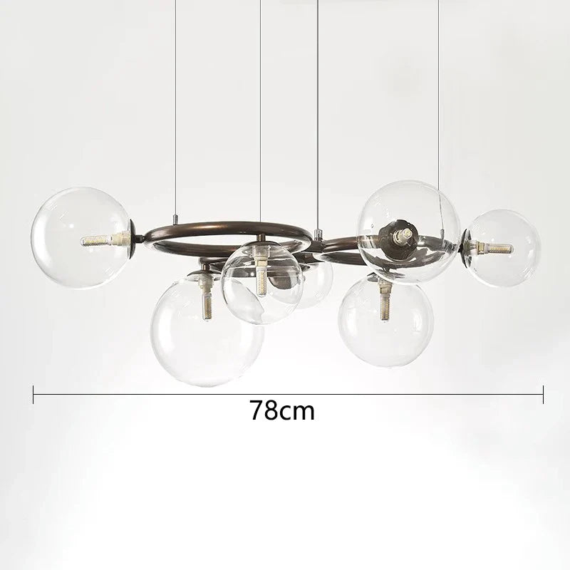Lustres de décoration nordique pour salle à manger lustre lampes suspendues lampes suspendues pour plafonnier éclairage intérieur