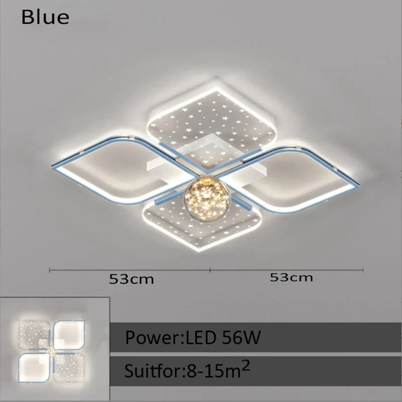 plafonnier led luxueux pour un éclairage moderne intérieur