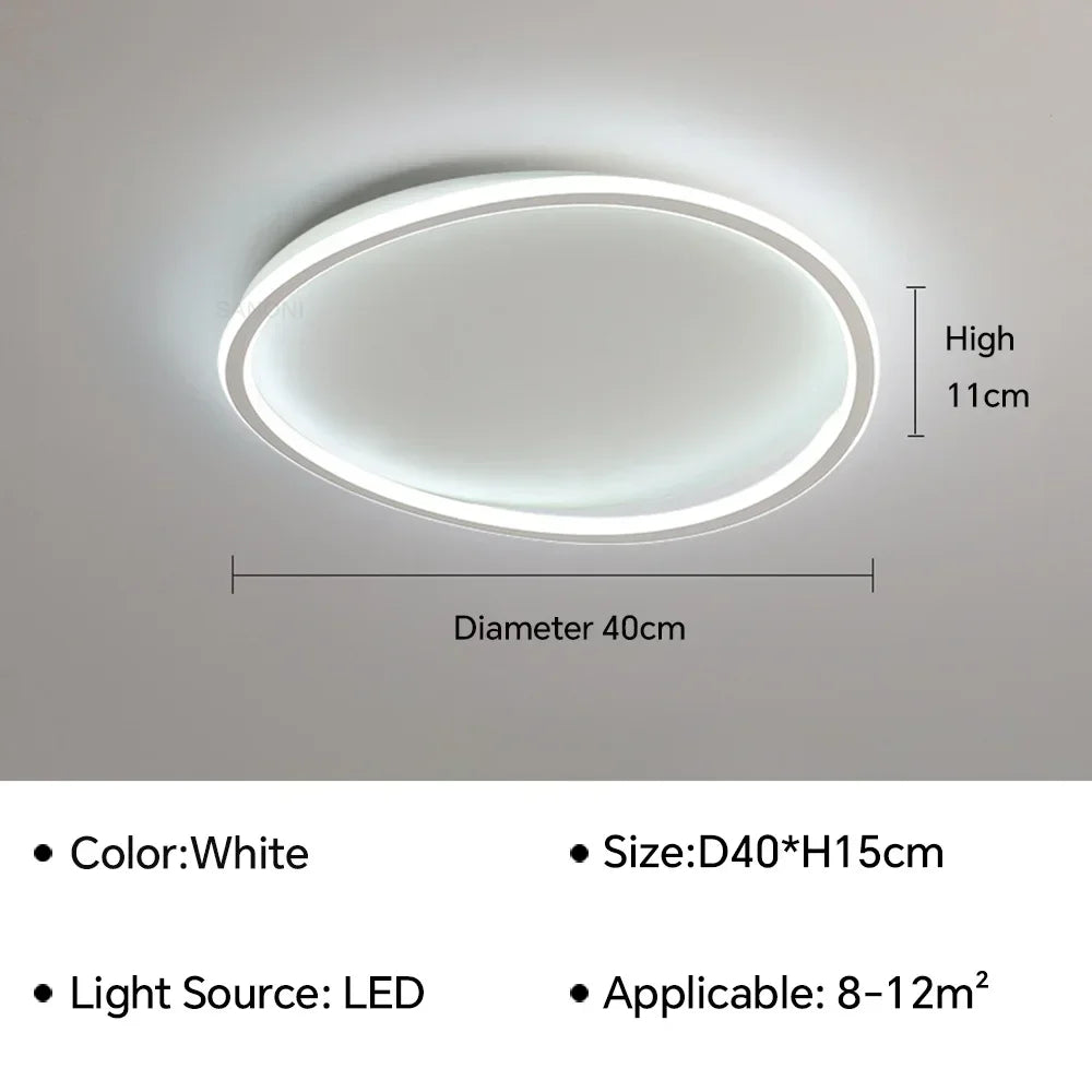 lustre moderne à led pour décoration intérieure élégante