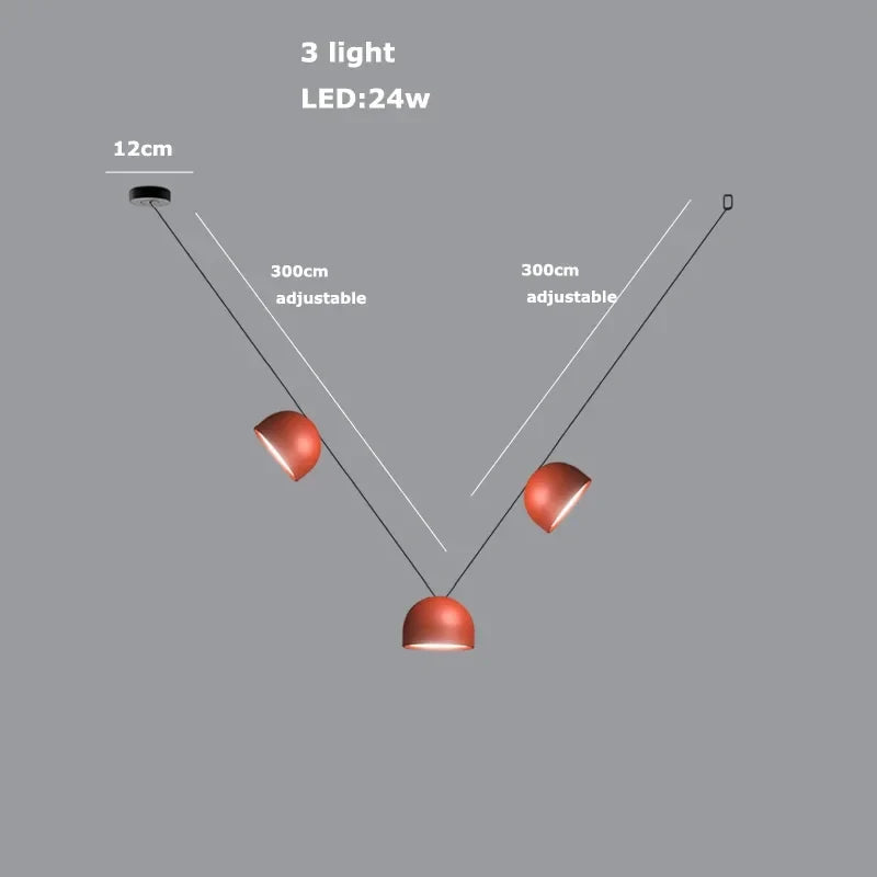 lustre dimmable led suspension éclairage luminaire intérieur