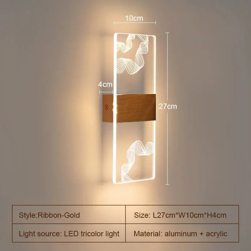 Applique murale LED moderne