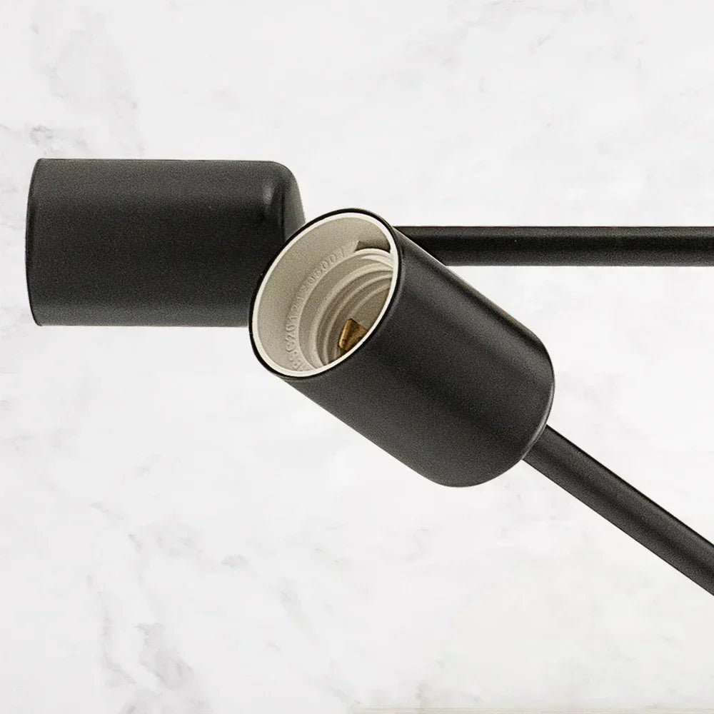 lustre moderne spoutnik semi encastré galvanoplastie style nordique