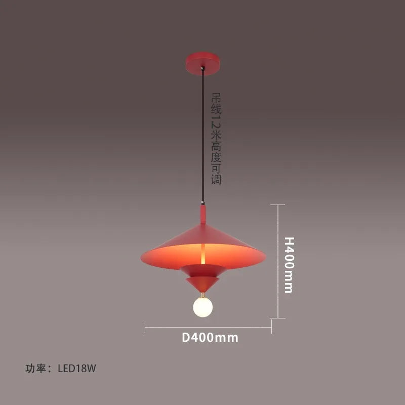 suspension moderne minimaliste et chaleureuse pour restaurants et bars