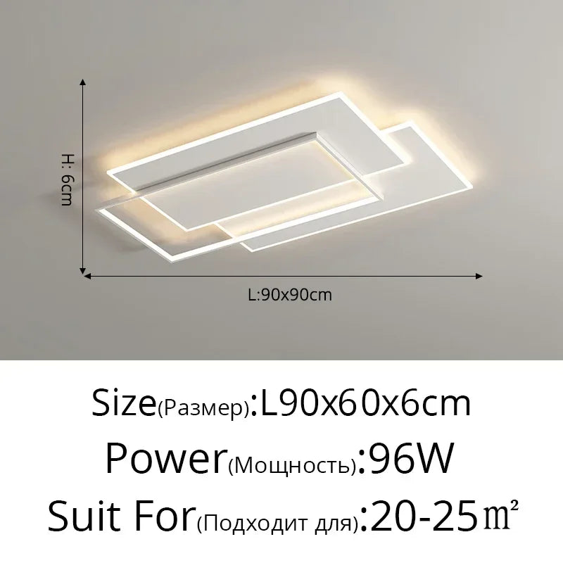 plafonnier led suspendu design moderne luminaire décoratif d'intérieur