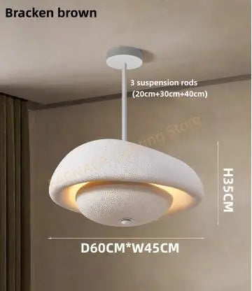 lustre moderne wabi-sabi design pour atmosphère créative et décorative