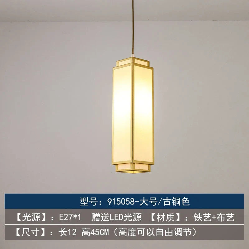 lustre chinois rétro style chinoiserie pour un éclairage élégant