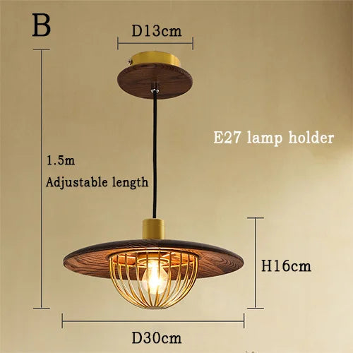 lustre rétro led loft suspension moderne luminaire