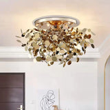 Modern personality G9 stainless steel bedroom ceiling lights Nordic living room, dining room, kitchen decorative ceiling lights