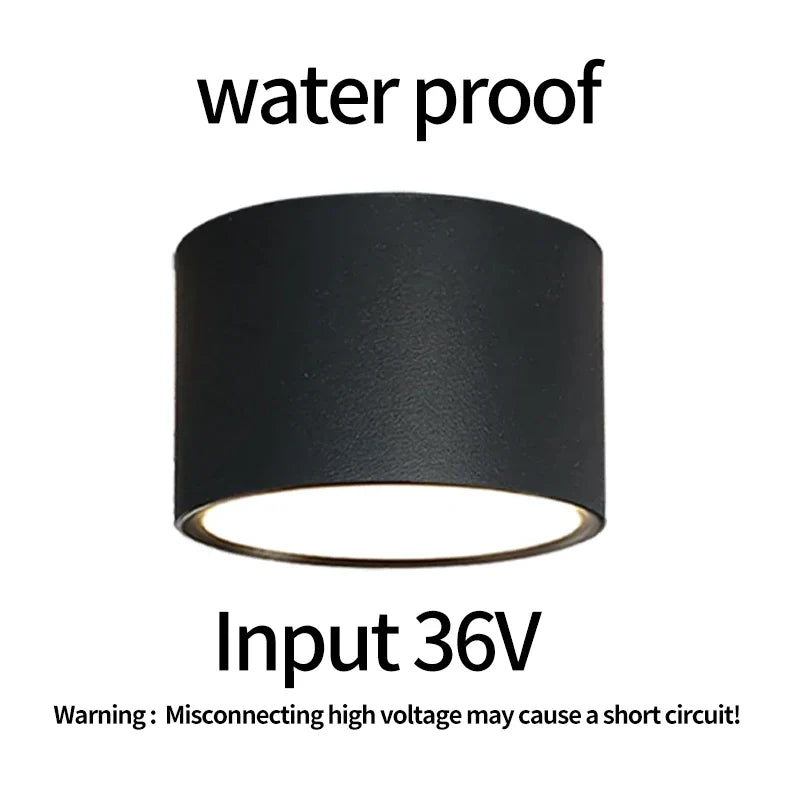 spot led étanche pour extérieur éclairage haute luminosité montage surface