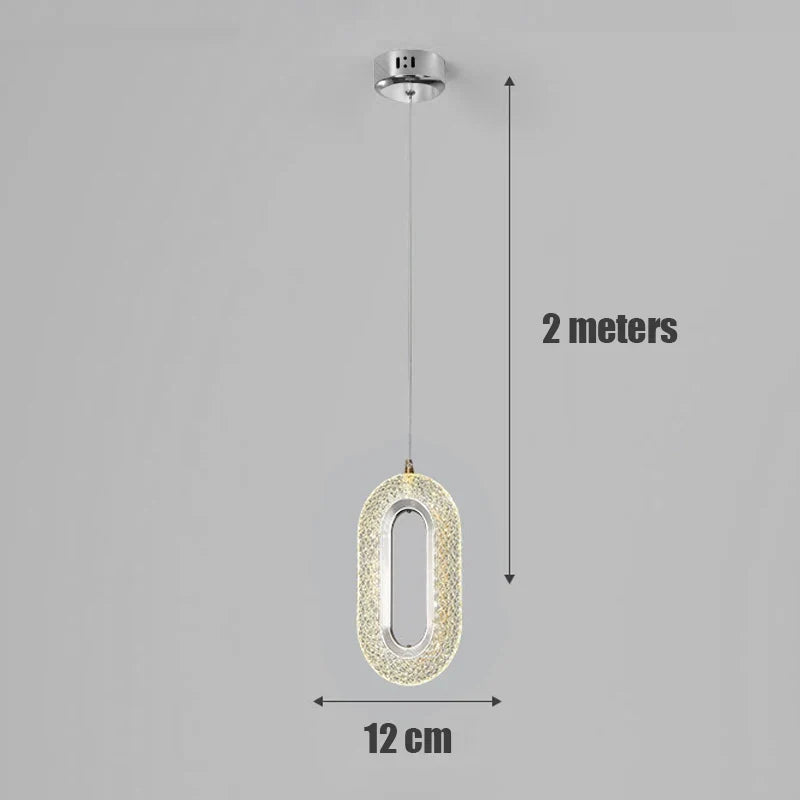 lustre led nordique décoration intérieure suspension