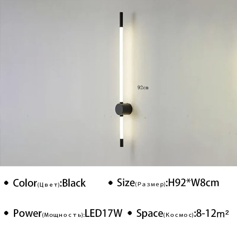 applique murale led design moderne pour intérieur élégant et contemporain