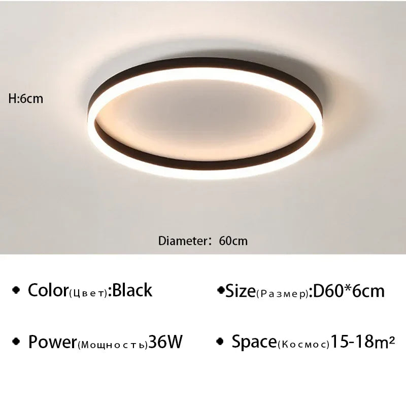 plafonnier moderne à leds pour décoration intérieure élégante et lumineuse