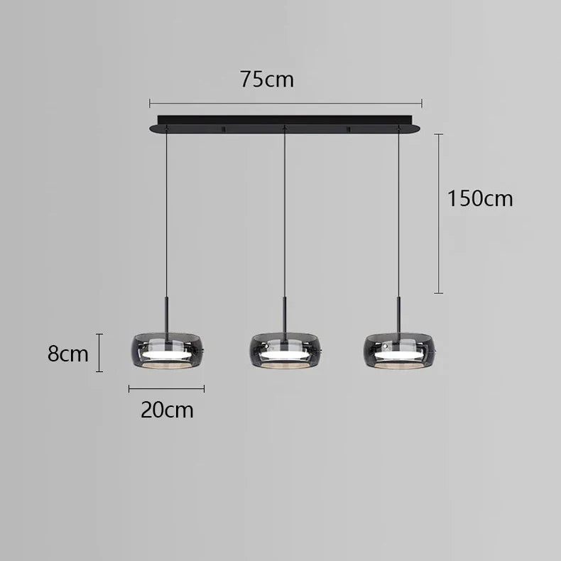 suspension luminaire design pour éclairage intérieur moderne