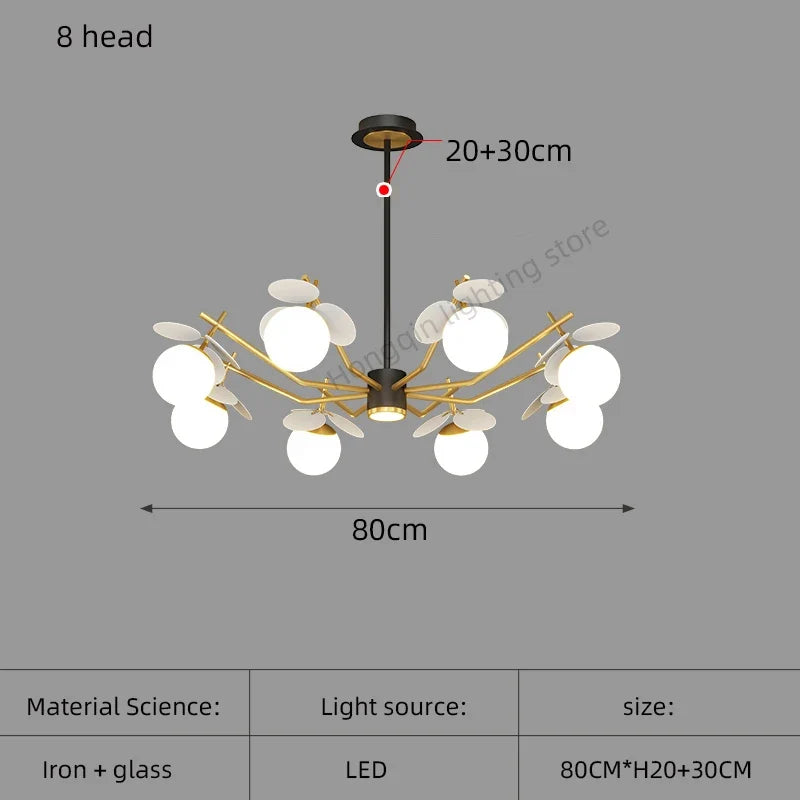 lustre à led moderne pour décoration de chambre d'enfant