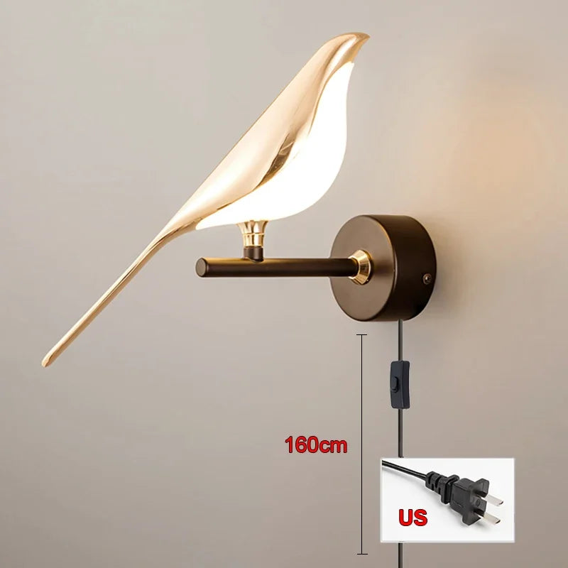 Applique murale LED pie nordique