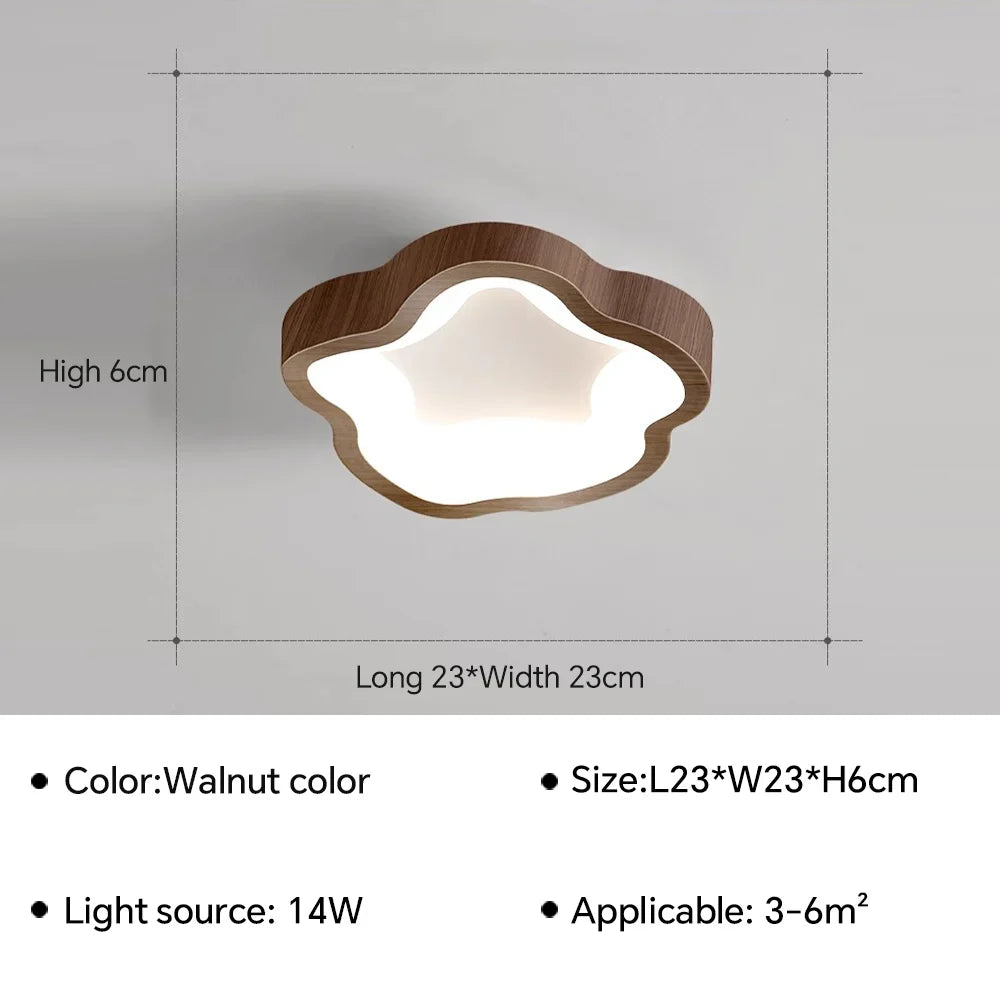 Plafonnier LED nordique pour salon