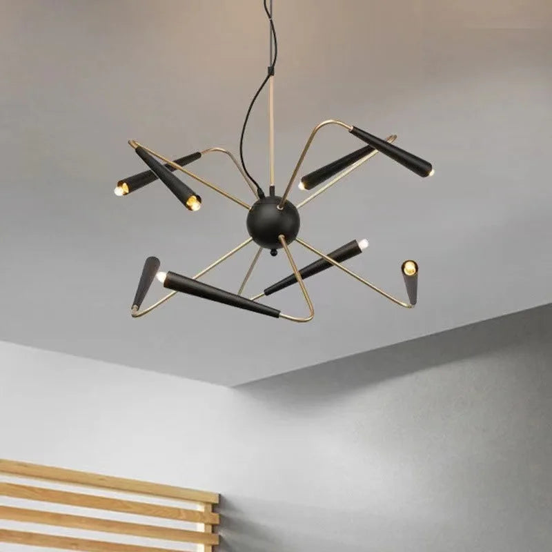 suspension nordique design industriel éclairage moderne pour intérieur