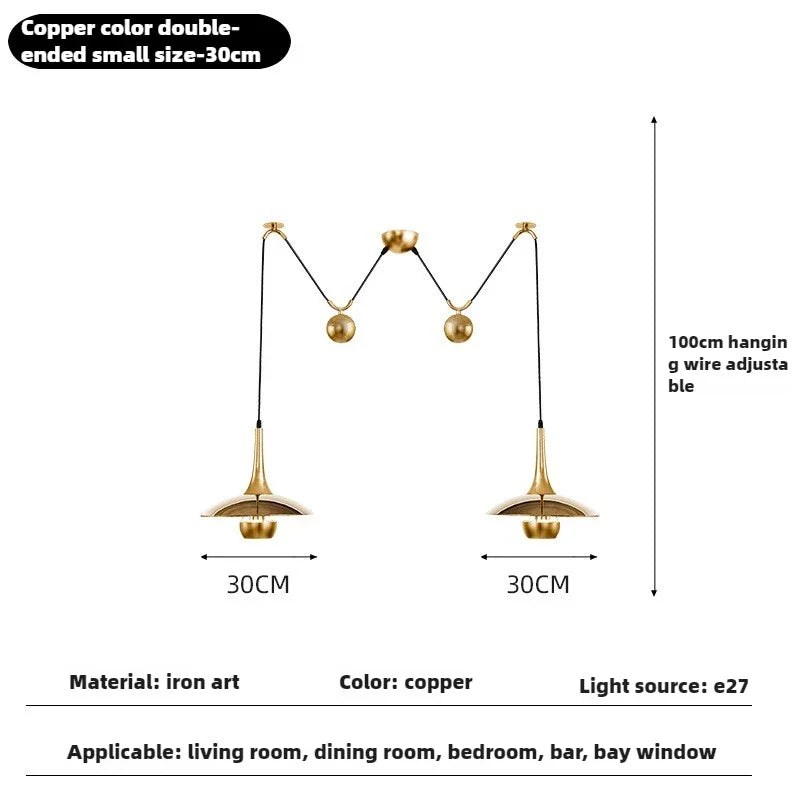 suspension soucoupe volante design pour espaces commerciaux et bars