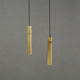suspension en bambou style minimaliste chinois led
