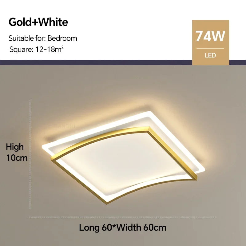 lustre moderne à leds pour intérieur de maison