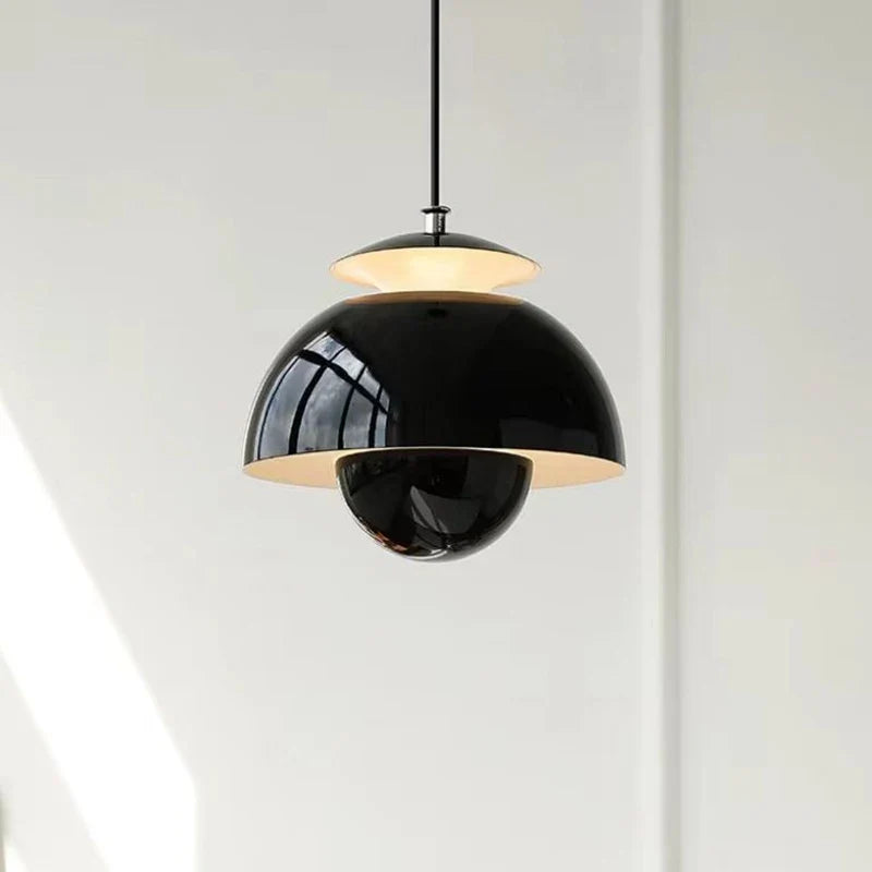 Moderne Nordique Danois Designer LED Suspension Lumière Fleur Bud Décor Art Suspendus Lustres Lampe Maison Chambre Cuisine Lampe De Chevet
