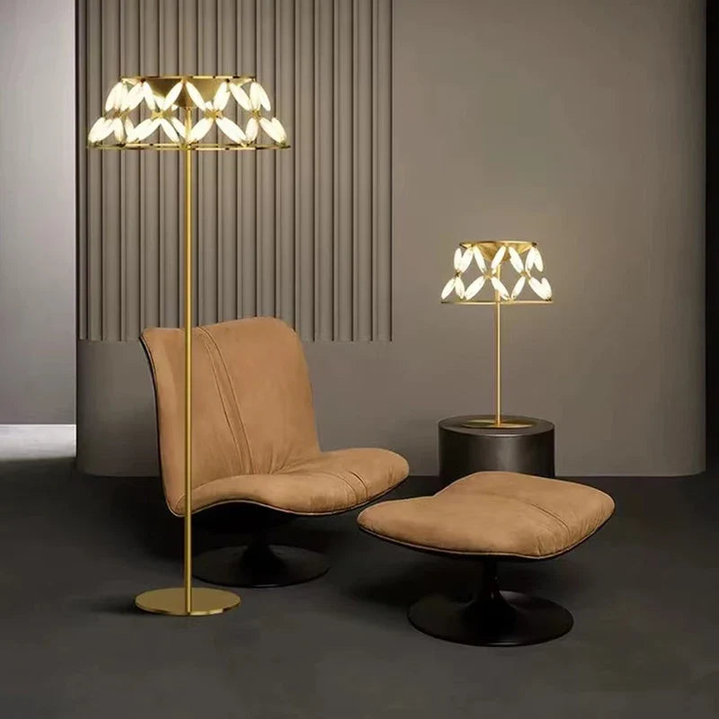 plafonnier led minimaliste moderne avec abat-jour fantaisie