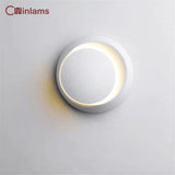 applique murale ronde rotative à led pour intérieur moderne