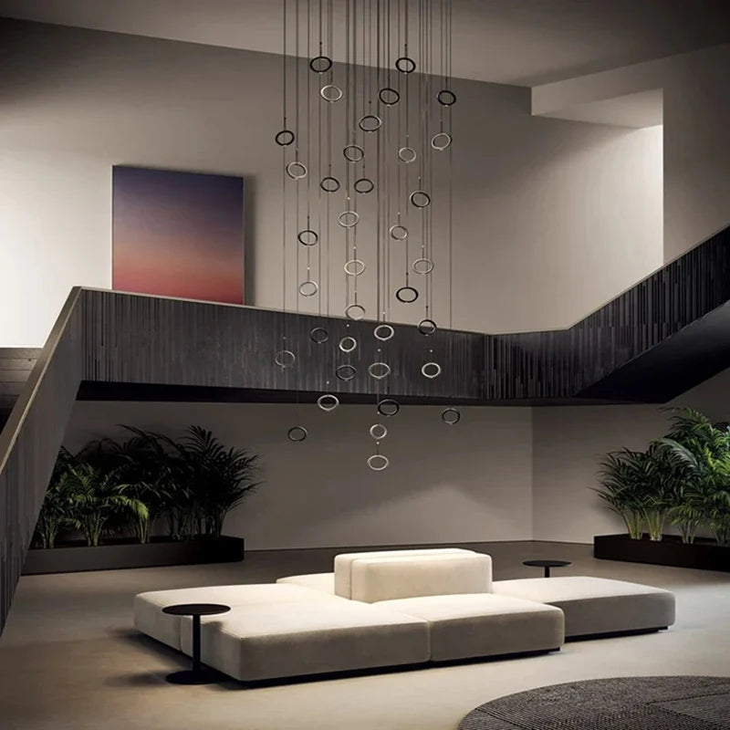 suspension anneau réglable 	 4000k art déco