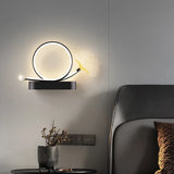 applique murale led tricolore protection yeux design feuille ginkgo