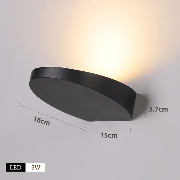 applique murale led moderne rotative pour décoration intérieure