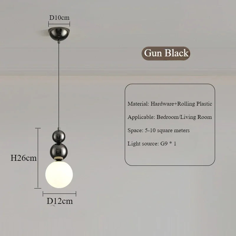 suspension nordique design multi tête pour éclairage intérieur