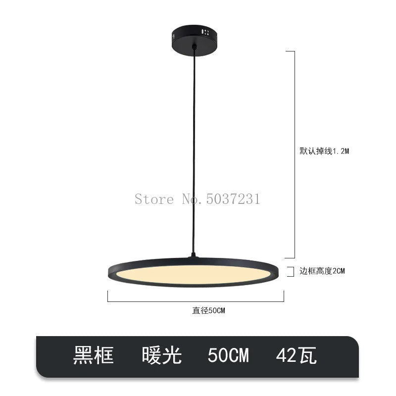 lustre moderne à led design nordique pour intérieur