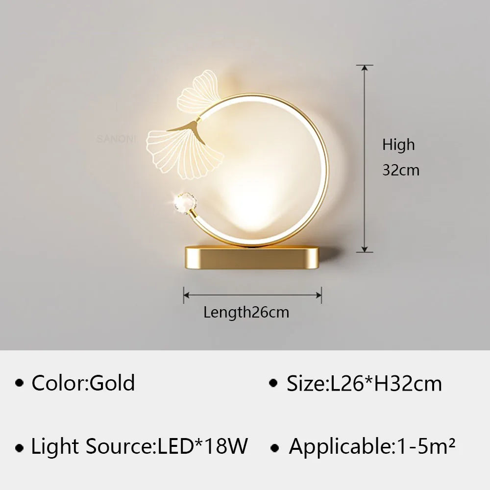 applique murale led moderne pour décoration intérieure élégante