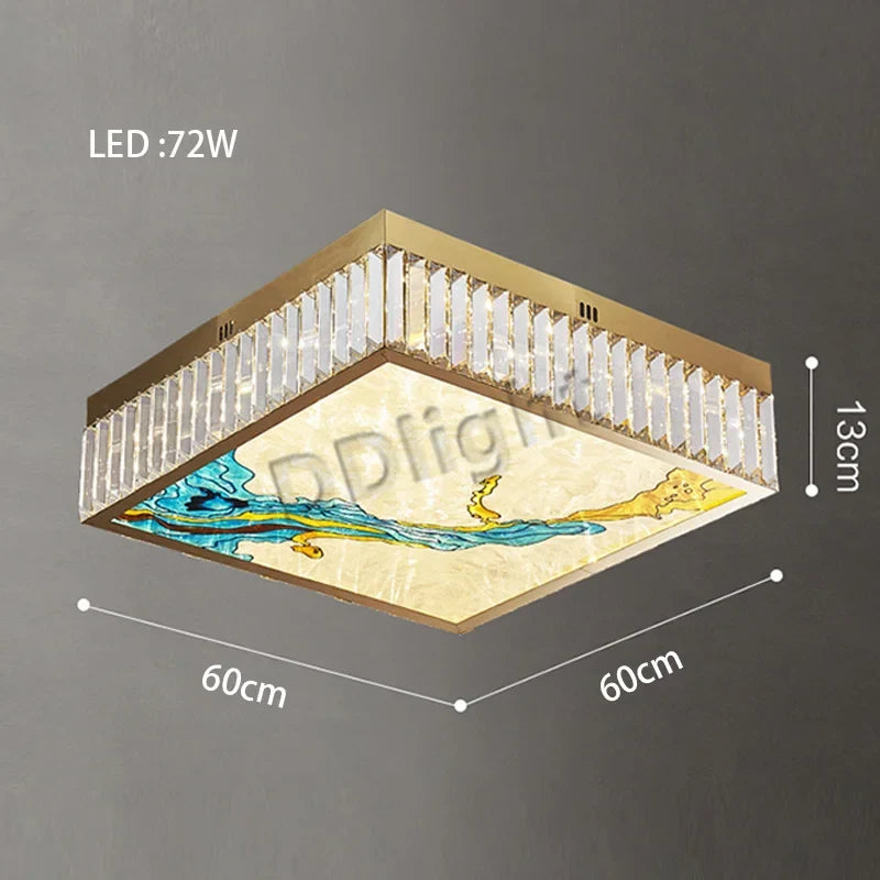 luminaire art déco led dimmable doré