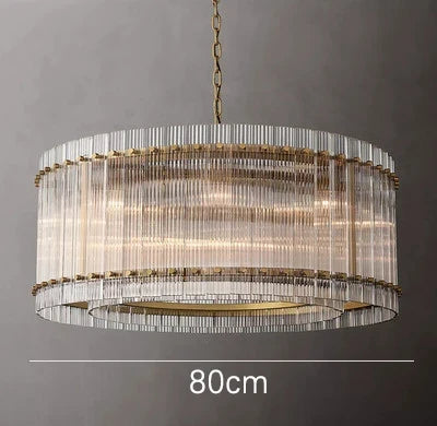 lustre de luxe en cristal double anneau doré led suspendu