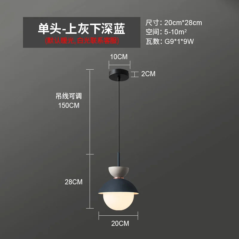 lampe de chevet moderne nordique créative pour décoration intérieure