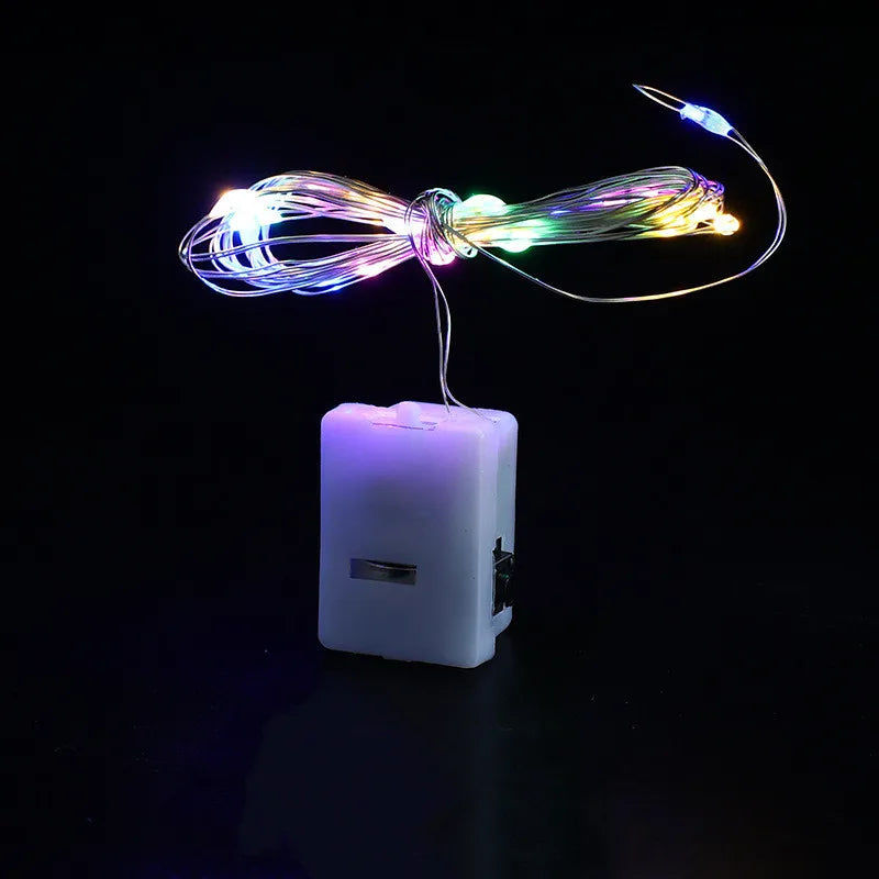 lot de 5 guirlandes lumineuses à led pour décorations festives
