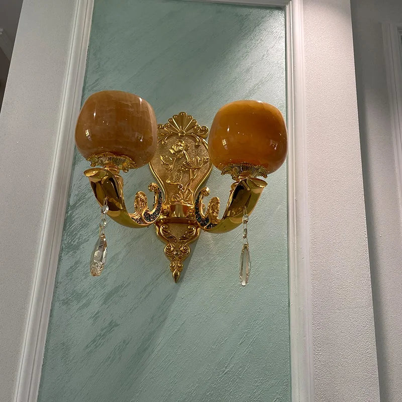 lustre moderne en alliage de zinc style rétro pour ambiance chaleureuse
