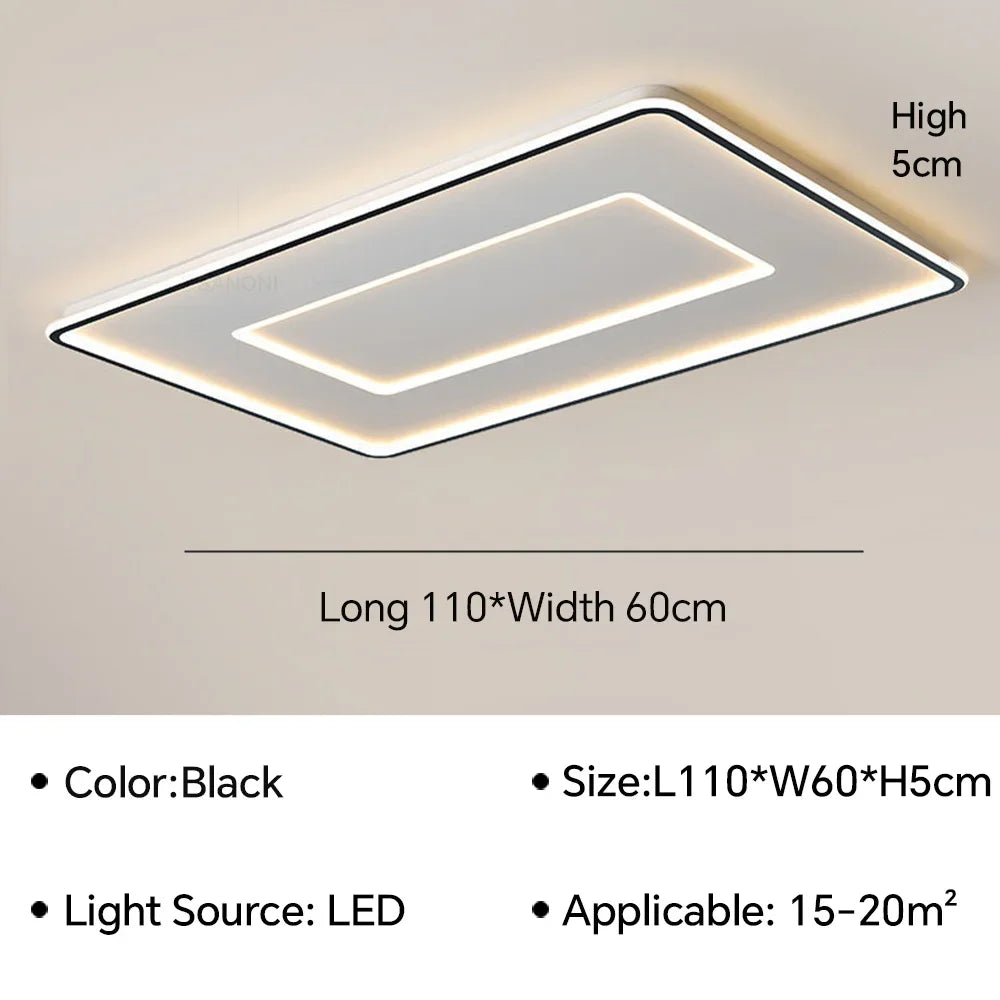 plafonnier led moderne pour une décoration intérieure élégante et lumineuse