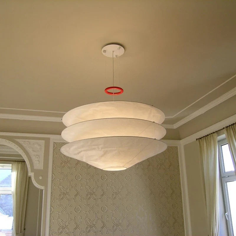 Suspension flottante en papier nordique
