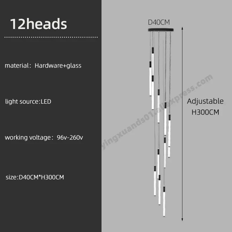 lustre moderne suspendu pour éclairage intérieur design loft
