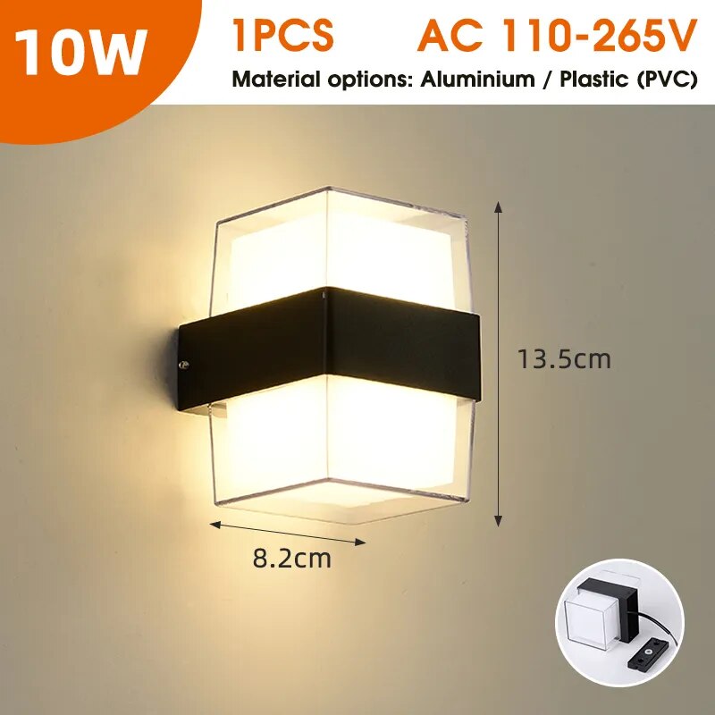 Applique LED étanche extérieur intérieur