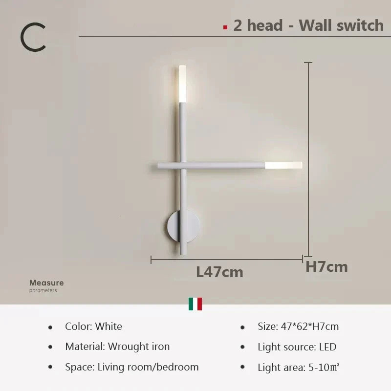 applique murale led moderne pour décoration intérieure élégante