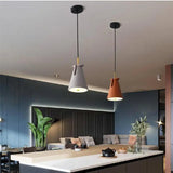 suspension nordique en terrazzo pour un éclairage moderne
