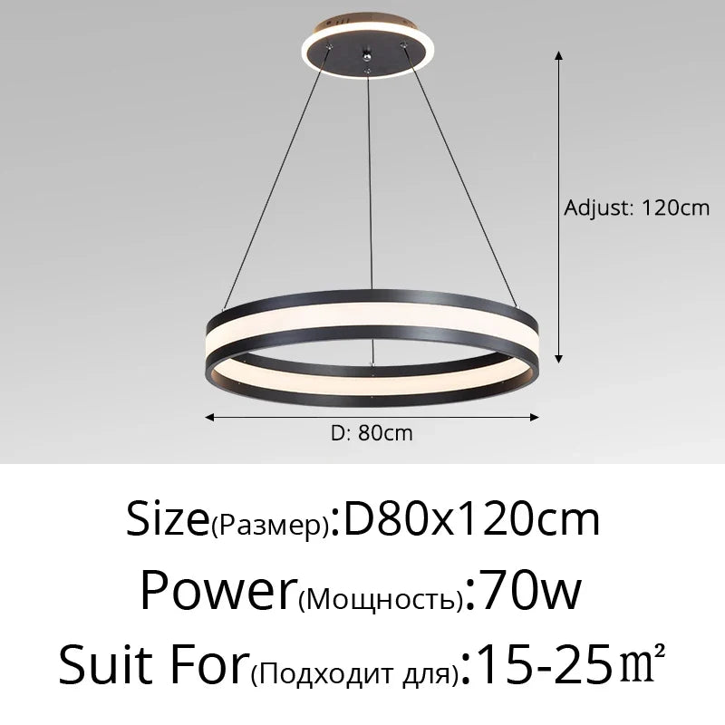 lustre minimaliste moderne italien pour une ambiance luxueuse