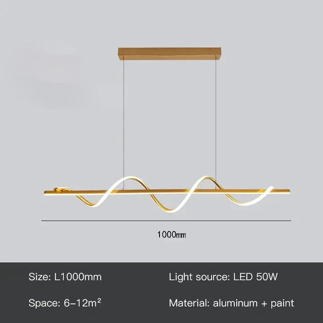 suspension moderne avec lumières led réglables design élégant décor intérieur