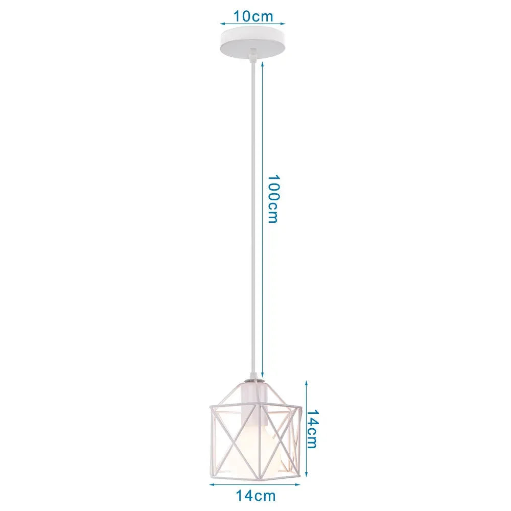 suspension rétro industrielle style loft vintage pour intérieur