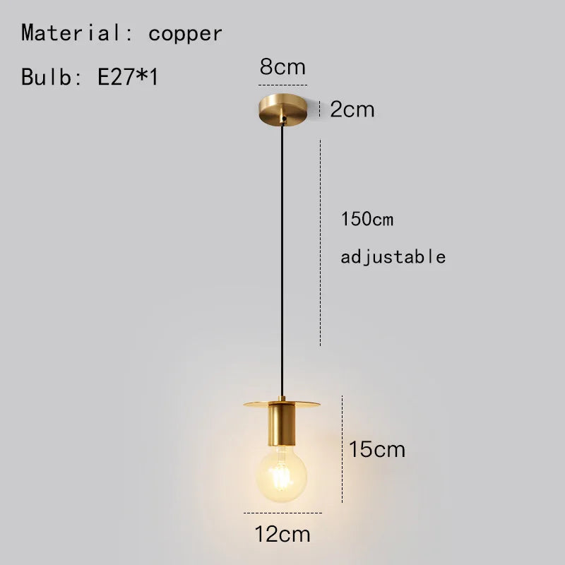 suspension moderne en bois et métal pour intérieur élégant