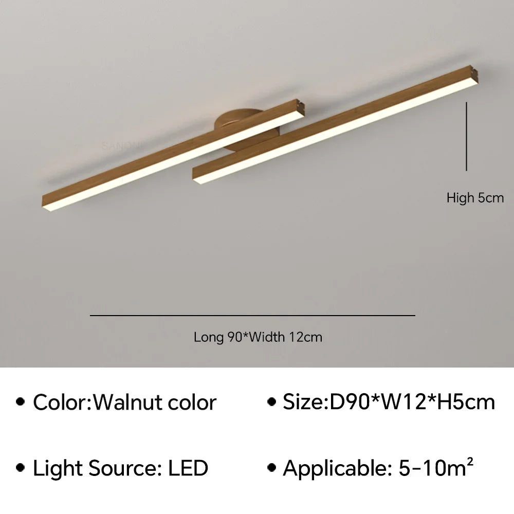 lustre moderne à leds pour décoration intérieure luminaire