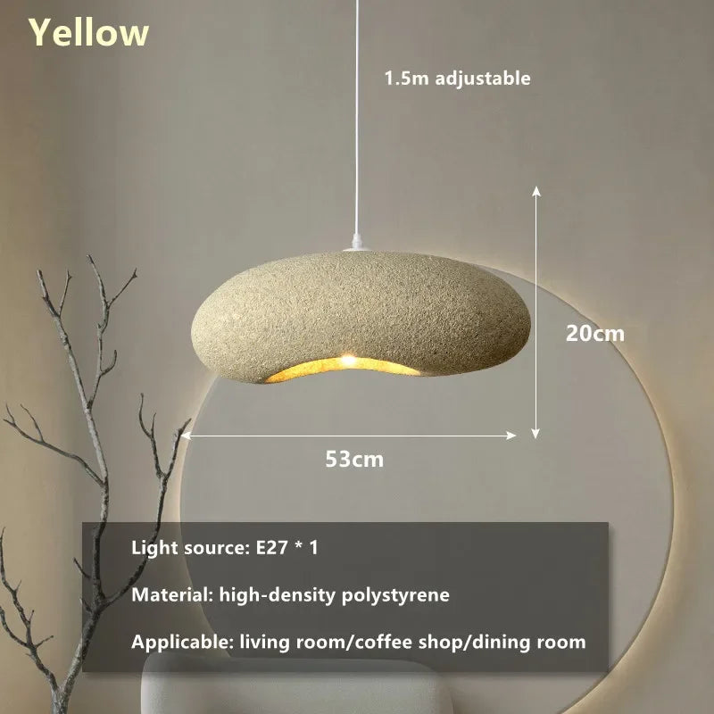 Nordic Minimalism Wabi-Sabi LED Chandelier Living Room Bedroom Modern Bar Decoration Lamp Dining Island Cafe Loft Pendant Lights